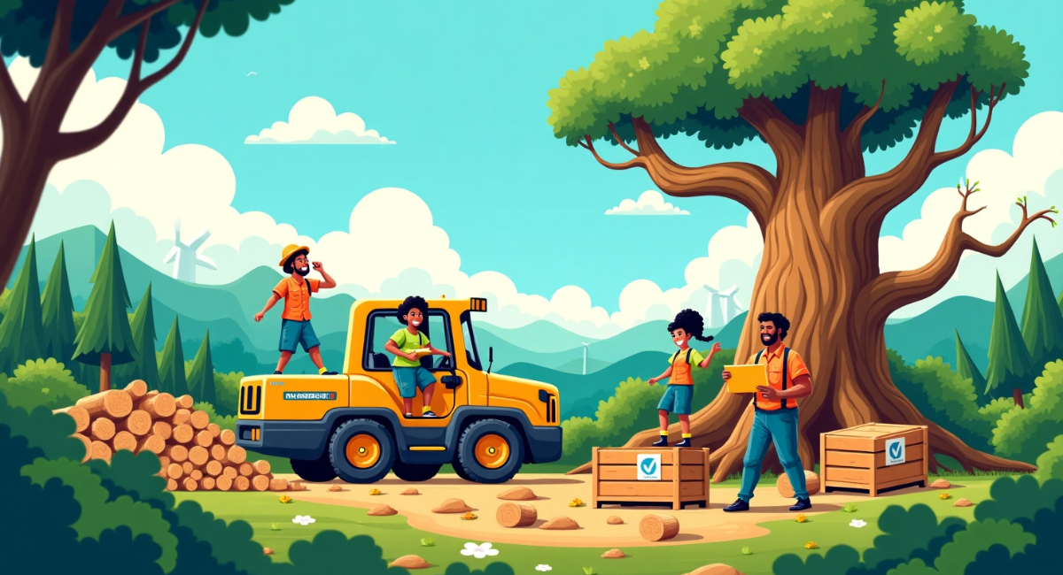 Caricatronchi: The Future of Sustainable Logging Practices