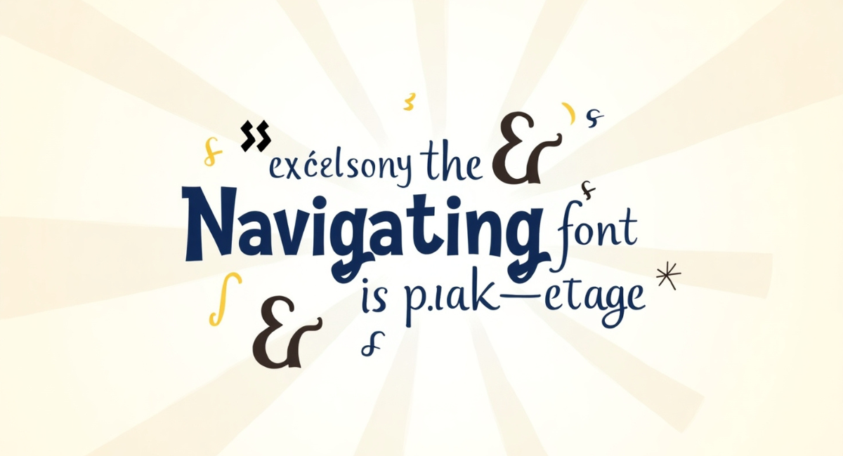 Typography Essentials: Navigating Font Types and Usage